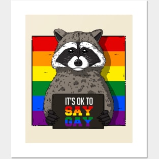 It's OK To Say Gay Posters and Art